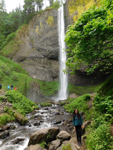 Latourell Falls Columbia River Gorge Oregon Backyard Destinations