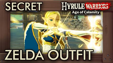 Hyrule Warriors Age Of Calamity Secret Zelda Outfit Youtube