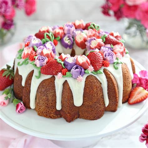 Strawberry Swirl Bundt Cake From Perfect Bundt Cake