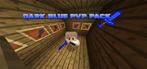 Dark Blue Pvp Texture Pack Mcpe Texture Packs
