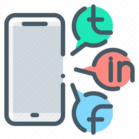 Media Mobile Phone Social Social Media Icon Download On Iconfinder