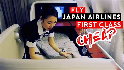 Fly Japan Airlines First Class Real Cheap Youtube