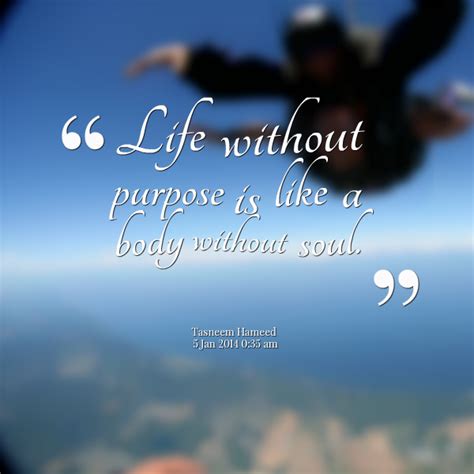 No Purpose In Life Quotes Quotesgram