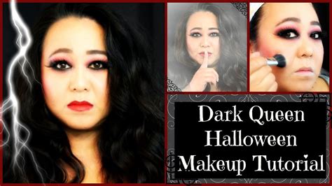 Dark Queen Halloween Makeup Tutorial Youtube