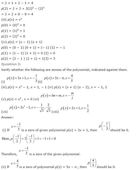 Ncert Solutions For Class 9 Maths Chapter 2 Polynomials Aglasem Schools
