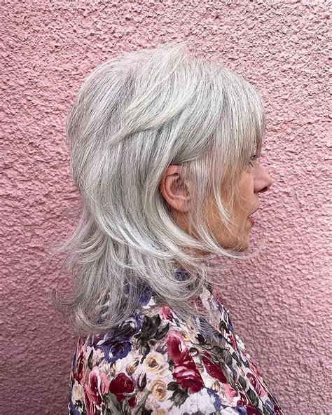 16 Shag Haircuts For Women Over 60 To Look And Feel Younger Medium