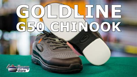 Goldline Chinook Curling Shoes The Curling Store Youtube