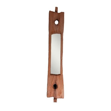 Mobili per il soggiorno, camere da letto, camerette, cucine, divani, tavoli e tanto altro. Specchio da terra in teak naturale - Mobili Industrial Vintage