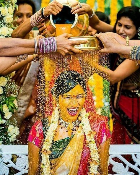 Mangala Snanam Mangala Snanam Decorations Indian Wedding Pictures Indian Wedding Poses