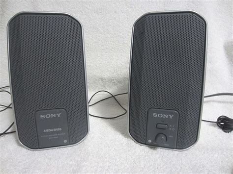 5 reasons you need diy computer speakers. Sony Computer Speakers SRS-A202 Speakers W/ Built-in Mega ...