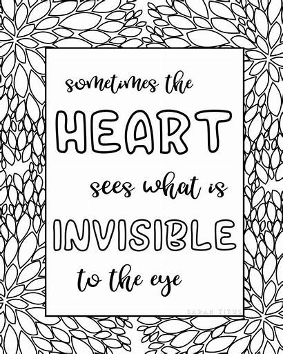 Coloring Quotes Printable Quote Sheets Printables Sarah