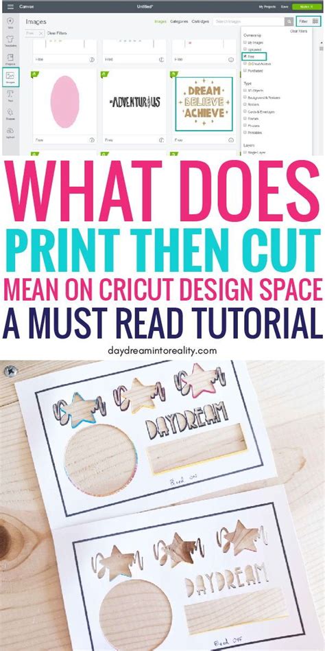 How To Print Then Cut With Your Cricut Paper Ideas