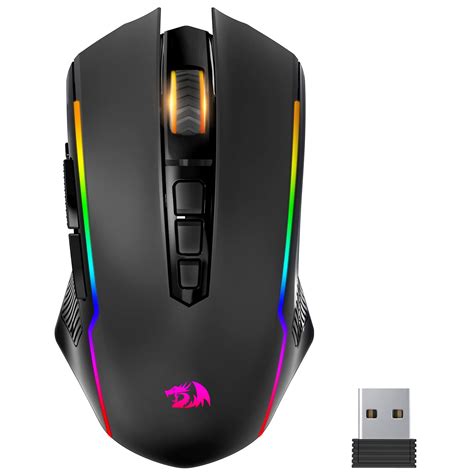 Redragon Gaming Mouse Wireless Mouse Gaming With Rgb Backlit8000 Dpi