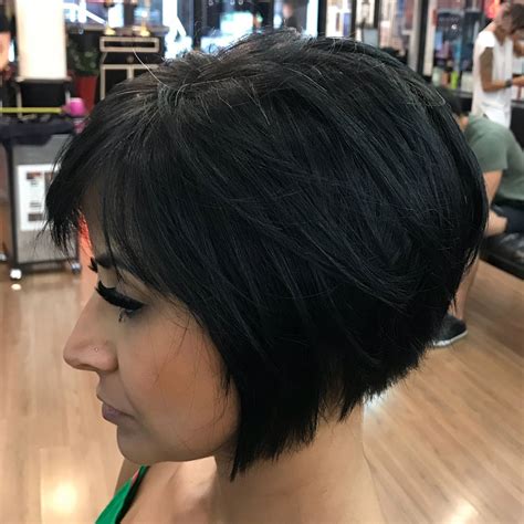 Short Layered Stacked Bob Short Hairstyle Trends The Short Hair