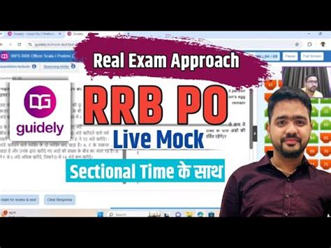 Guidely RRB PO Live Mock 2024 With Sectional Time YouTube