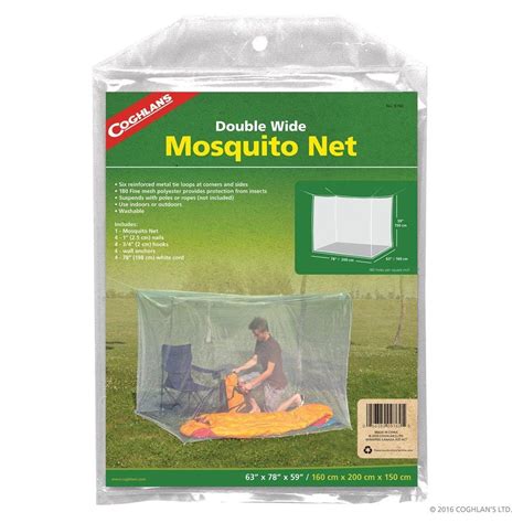 Coghlans Rectangular Mosquito Net Double Campmor