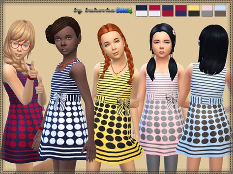 The Sims Resource Dress Point And Strips By Bukovka