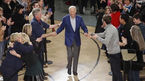 new hampshire election joe biden s wife removes heckler from rally au — australia s