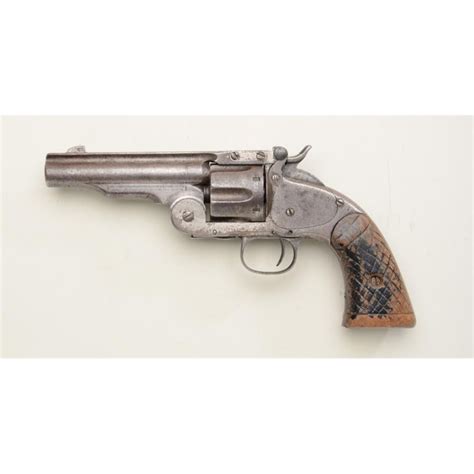 Smith And Wesson 2nd Model Schofield Revolver 45 Cal Barrel Period