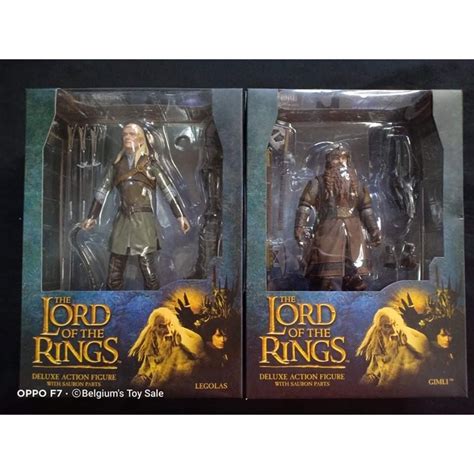 Legolas Gimli Sealed Diamond Select Toys Lord Of The Rings Wave 1