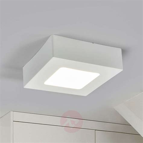 Illuminazione casa lampade per interni ed esterni. Acquista Lampada LED da soffitto quadrata Marlo per bagno ...