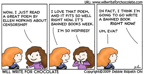 Banned Books Week Will Write For Chocolate Via Inkyelbows