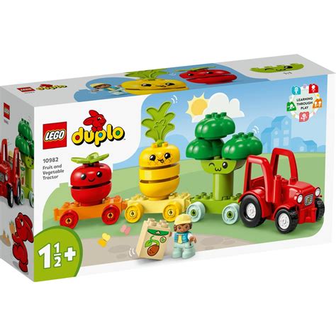 lego duplo my first fruit and vegetable tractor 10982 big w