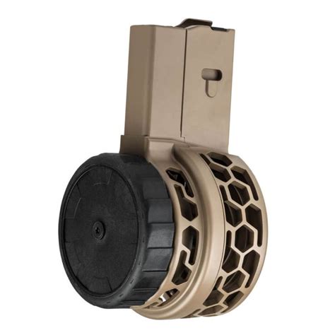 X Products X 15 50 Round Drum Magazine For Ar 15 And M16 Fde