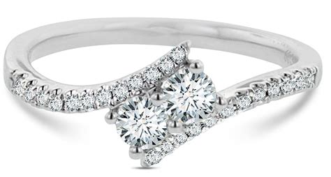 22 Beautiful Two Stone Engagement Rings That Will Surely Woo You
