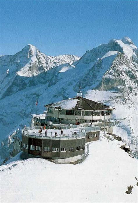Schilthorn Piz Gloria Photo Wikimedia Commons Adapted To Pinterest By
