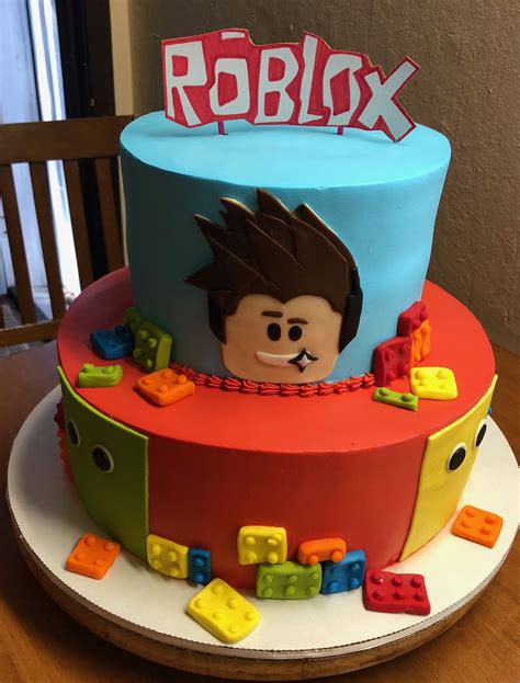 Roblox Birthday Cake Designs