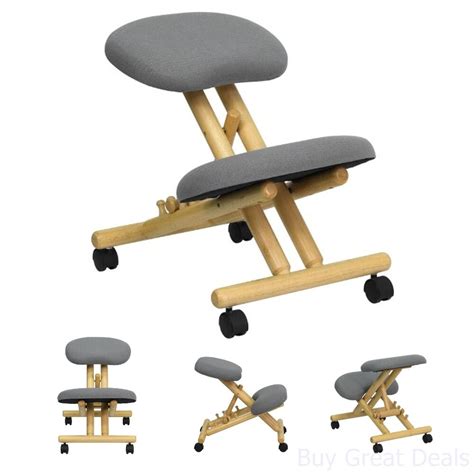 Target.com has been visited by 1m+ users in the past month Kneeling Chair Wooden Mobile Ergonomic Posture Back Knee ...
