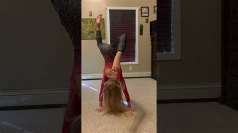 Handstand Gymnastics Splits Youtube