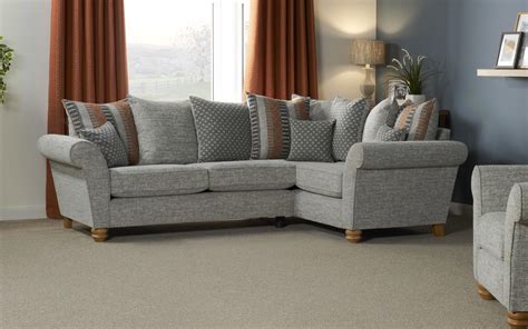 Corner Sofas L Shaped Sofas Leather And Fabric Scs