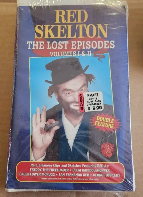 1997 Factory Sealed Red Skelton Comedy Vhs Vcr Tape The Lost Episodes 1499 Picclick