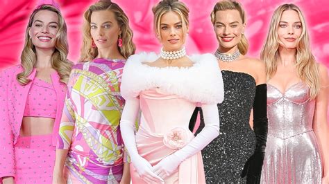 All Of Margot Robbie S Barbie Inspired Press Tour Hair Looks Ranked