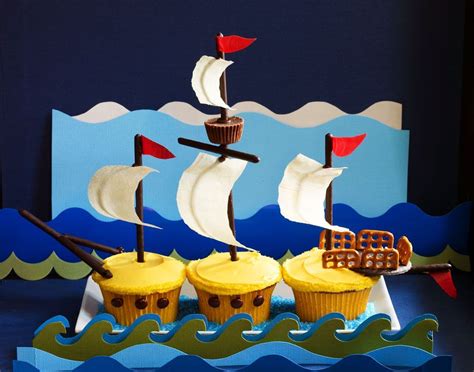 Sweet Sailing Boat Cupcakes Hello Cupcake Nautical Theme Party
