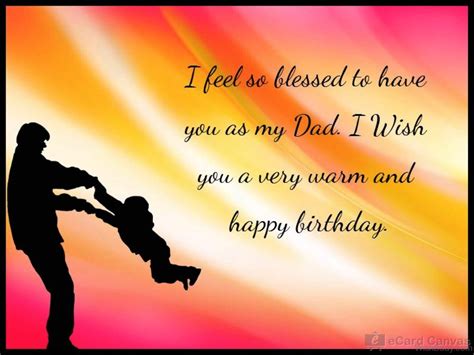I wish i could give you a big hug on your special day. 56 Birthday Wishes For Dad