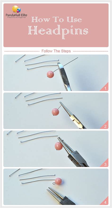 Learn How To Use Headpins From Pandahall Elite Wire Wrapped Jewelry Diy