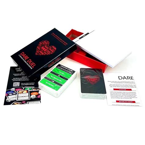 monstermarketing dare duel a hot truth or dare game for couples or groups card game board game