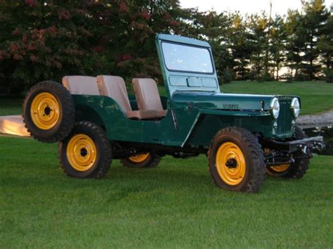 Willys Jeep For Sale 1950 Cj3a Willys Farm Jeep For Sale