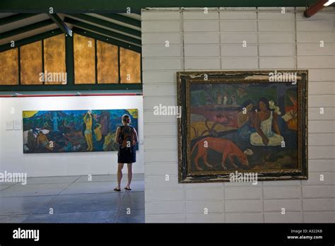Gauguin Museum Tahiti French Polynesia Stock Photo Alamy