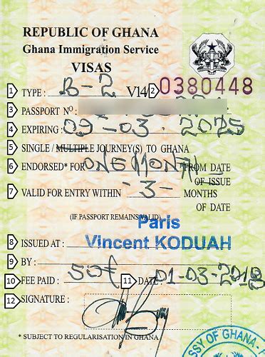 Demande De Visa Ghana Prix Délai Formulaire En Ligne