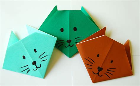 Make An Origami Cat Bookworm Bear