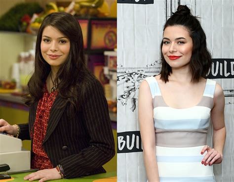 Miranda Cosgrove Icarly From Nickelodeon Stars Then And Now E News