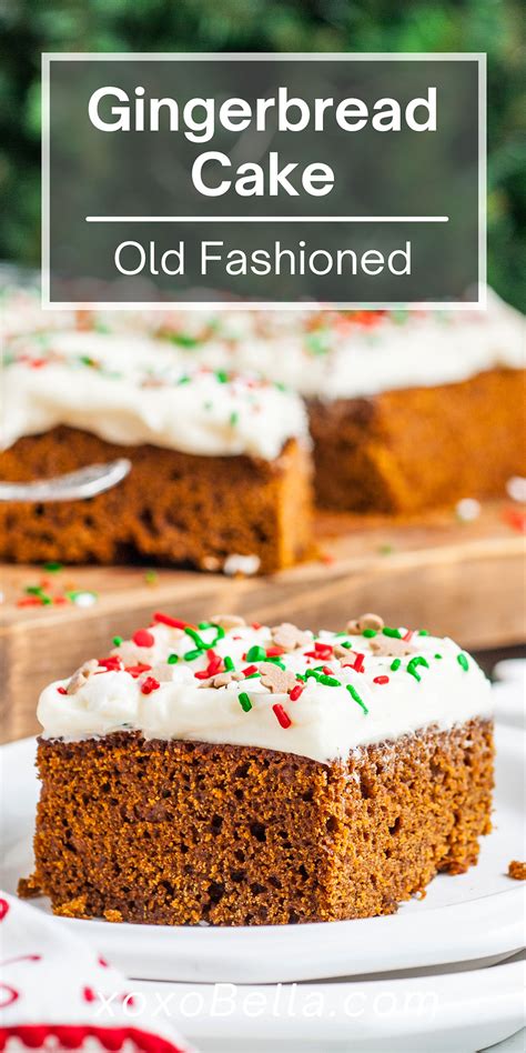 The Best Old Fashioned Gingerbread Cake Recipe Xoxobella