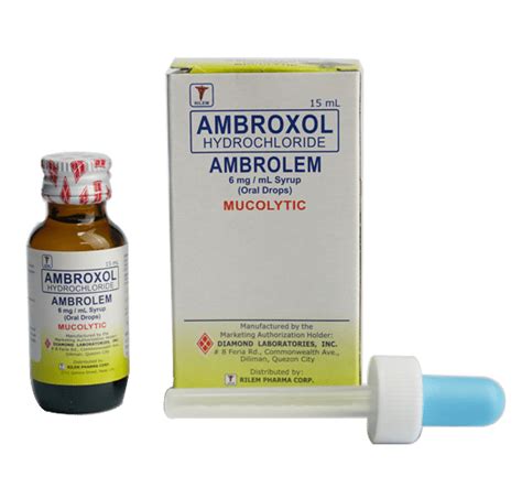 Ambroxol HCl 6 Mg ML Oral Drops Diamond Laboratories Inc
