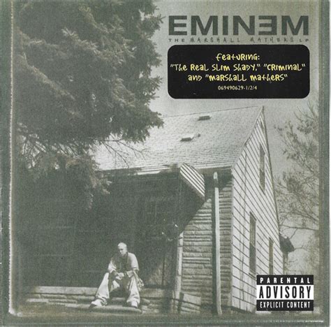 Eminem The Marshall Mathers Lp 2000 Cd Discogs