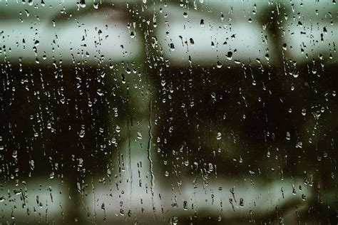 Rainy Window Pane Photo Textures Walls Just Add Water Seasons