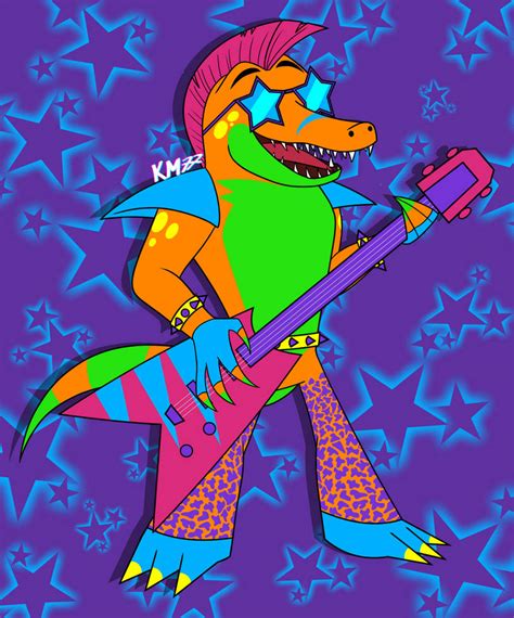 Blacklight Montgomery Gator By Knackmaster77 On Deviantart